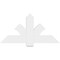 Ekena Millwork Redmond Architectural Grade PVC Gable Bracket, 48"W x 24"H x 2"D x 6"F, 12/12 Pitch GBP048X24X0206RED00 - alternate 2